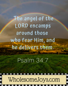 Psalm 34_7 The angel of the Lord encamps