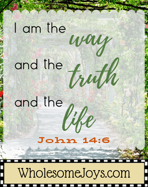 John 14:6 I am the way truth life