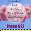 Romans 6:23 gift of God eternal life